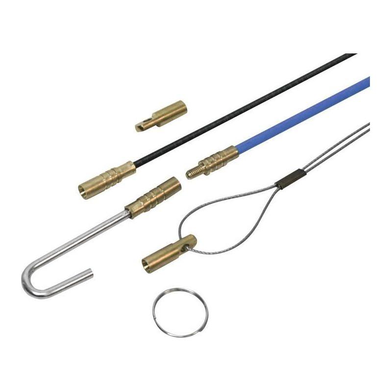 Faithfull 3.3m Cable Rod Set,15 Piece Faithfull - Town Tools