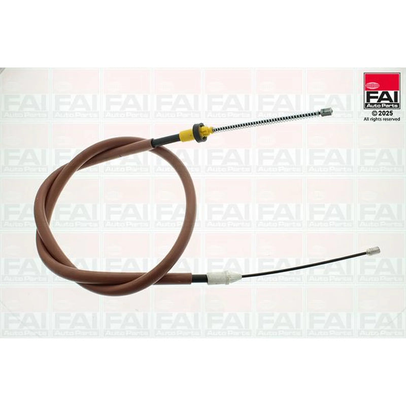 FAI Handbrake Cable Right Rear fits Renault Clio 1998-2016 1.2 1.4 1.5 1.6 1.9