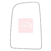 Apec Exterior Wing Mirror Glass Left fits Mercedes-Benz Sprinter 3,5-T 2006-2018