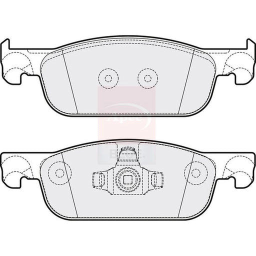 Apec Front Brake Pad Set PD3794