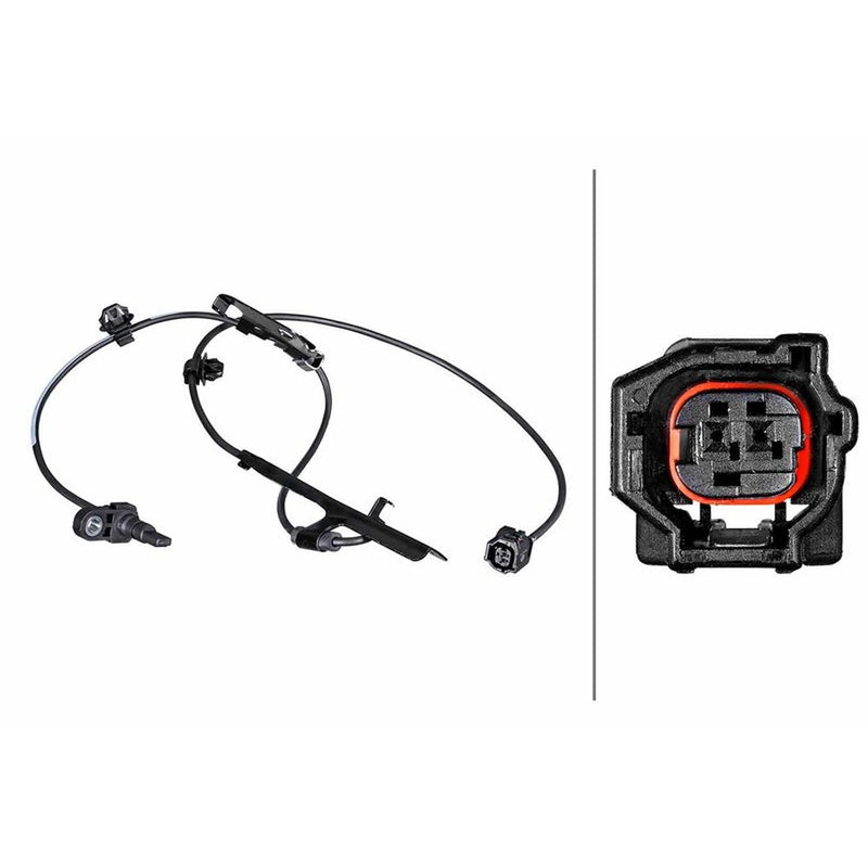 Hella ABS Wheel Speed Sensor Front fits Toyota Rav 4 III 2005-2013 2.0 2.2 2.4