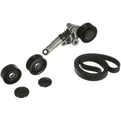 Gates V-Ribbed Belt Set fits Audi A4 B7 2004-2009 2.7 3.0