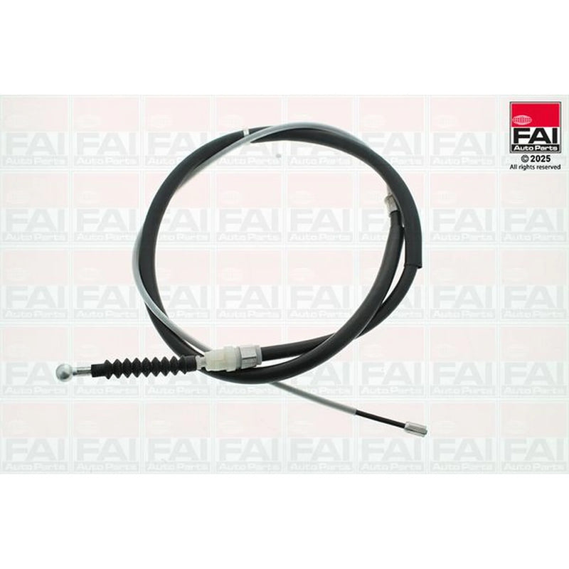 FAI Handbrake Cable Left Rear fits VW Beetle 2011-2019 1.2 1.4 1.6 2.0