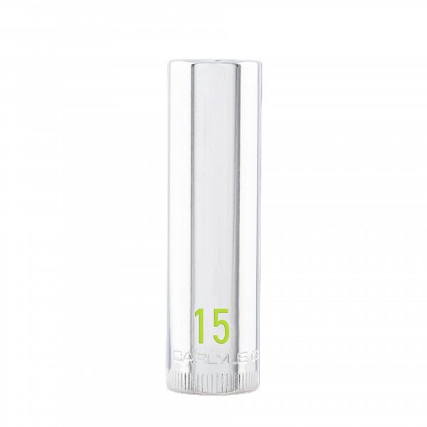 Carlyle Tools 1/2 Drive 15mm 6 Point Deep Chrome Socket - image 1