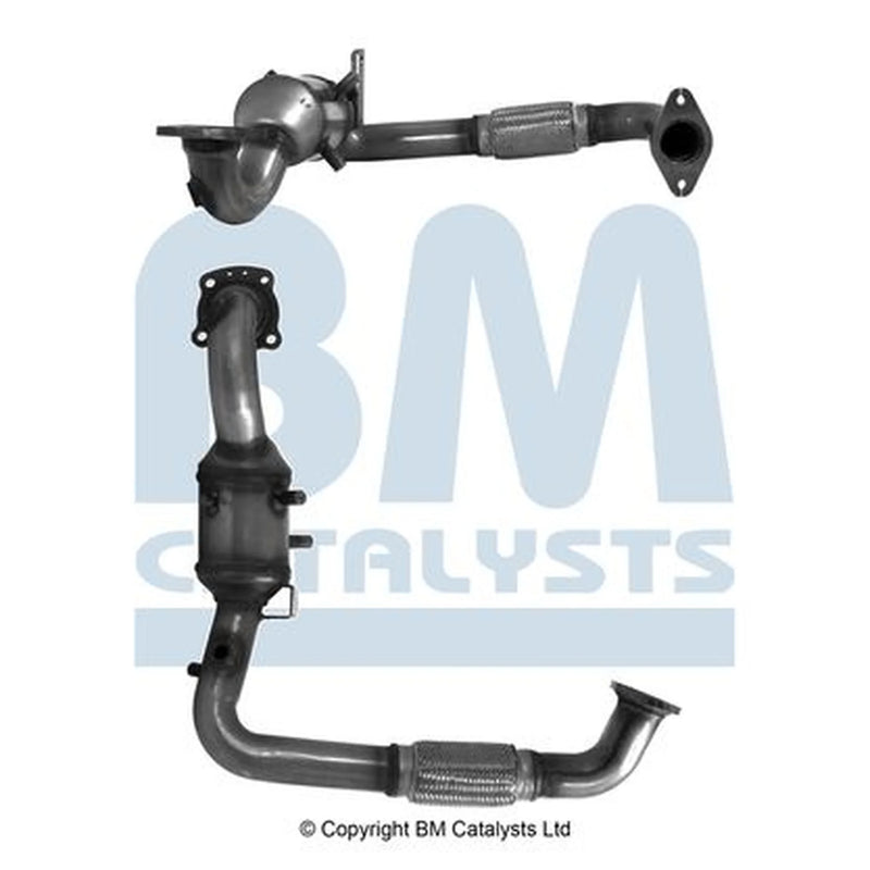 BM Catalysts Homologated Petrol Cat fits Ford C-Max II 2012-2019 1.0