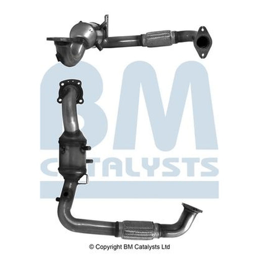 BM Catalysts Homologated Petrol Cat fits Ford C-Max II 2012-2019 1.0