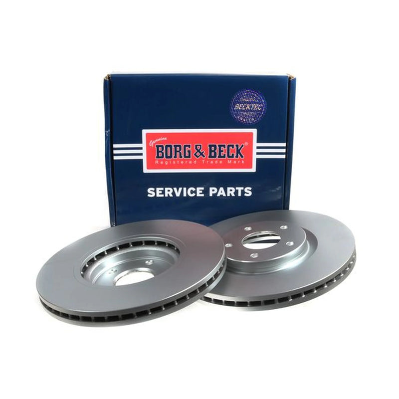 Borg & Beck Front & Rear Brake Discs & Pads fits Renault Koleos I 2008-2013
