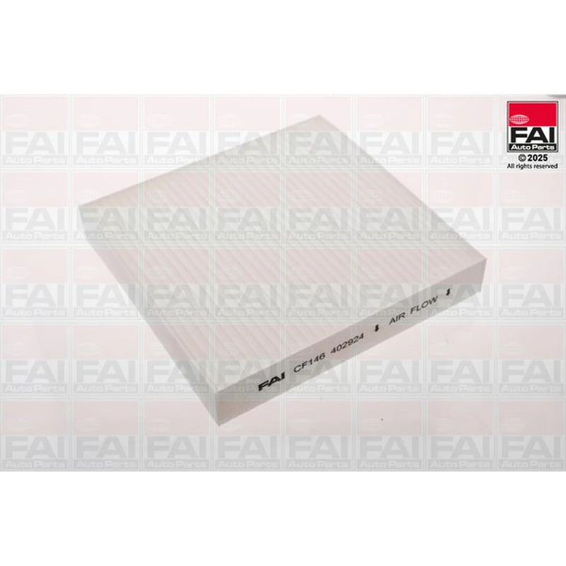 FAI Cabin Air Filter (Pollen Filter) fits Abarth 500 / 595 / 695 2008 on 1.4