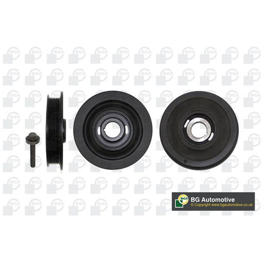 BGA Belt Pulley Set, Crankshaft 180mm fits Opel Astra G 1998-2005 2.0 2.2