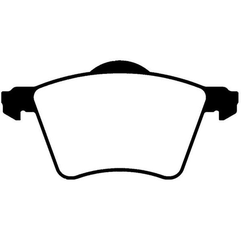 Abtex Front Brake Pad Set fits Ford Galaxy I 1995-2006 1.9 2.0 2.3
