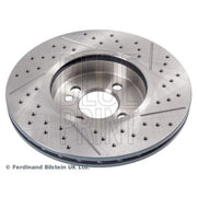 Blue Print Front Brake Perforated/Vented Discs & Pads fits Mini Mini 2001-2008