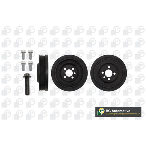 BGA Belt Pulley Set, Crankshaft Front fits Audi A3 1996-2001 1.9