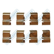 Apec Brake Pad Accessory Fitting Kit Rear BKT1222
