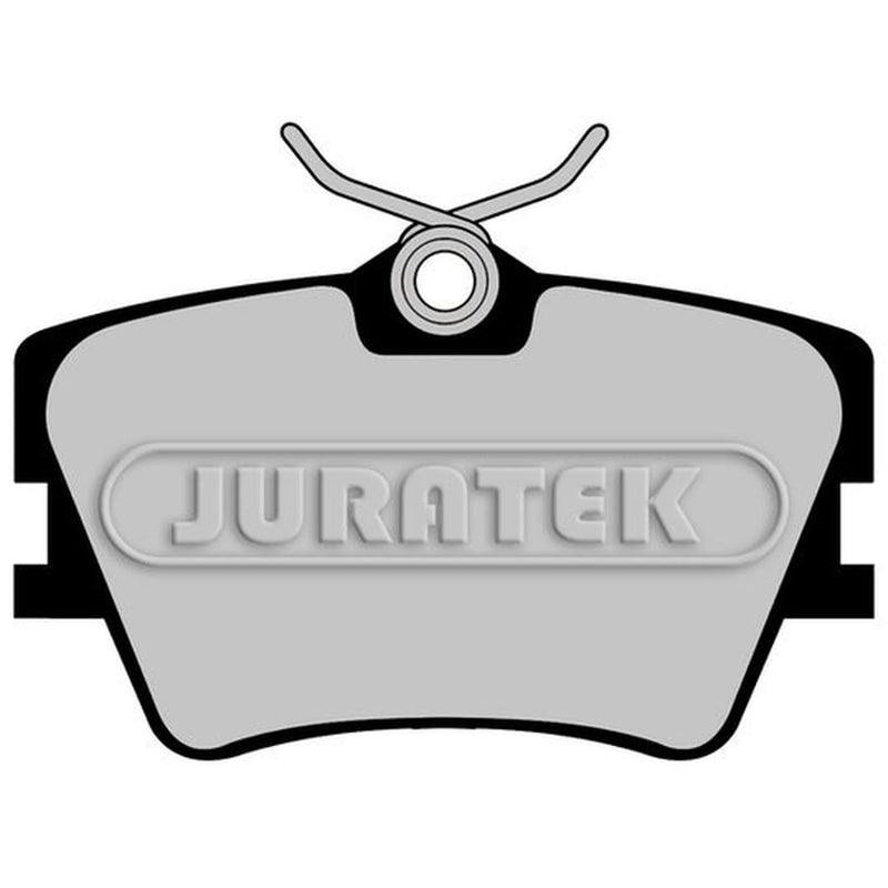 Juratek Rear Brake Pad Set fits VW Transporter 1990-2003 1.9 2.0 2.4 2.5 2.8