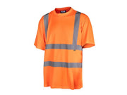 Scan Hi-Vis T-Shirt Orange - L (44in) Scan - Town Tools