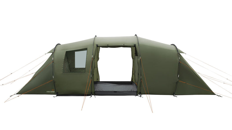 Easy Camp Leka Twin 6 Pole Tent Green 6 Person Easy Camp - Dynamic Drive