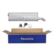 Hella End Silencer Rear fits Peugeot 307 2002-2008 1.4 1.6