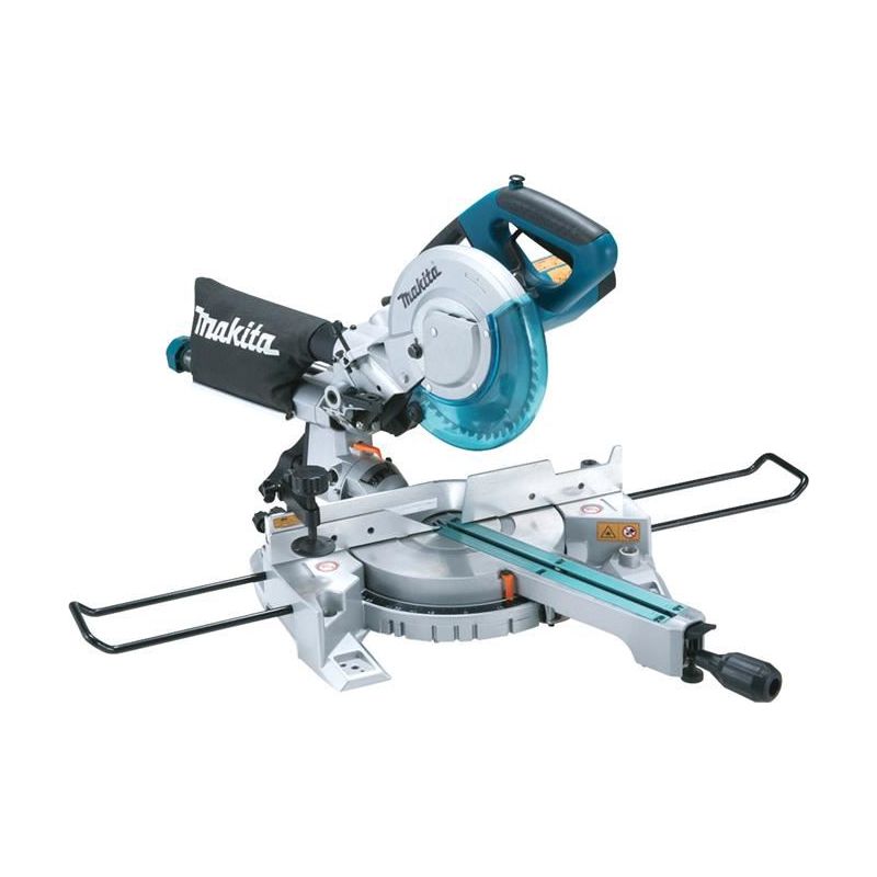 Makita LS0815FLN Sliding Compound Mitre Saw 216mm 1400W 110V Makita - Dynamic Drive