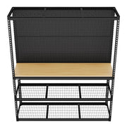 Heavy-Duty Modular Workbench Racking & Pegboard 1820mm 300kg Capacity Per Level Sealey - Dynamic Drive