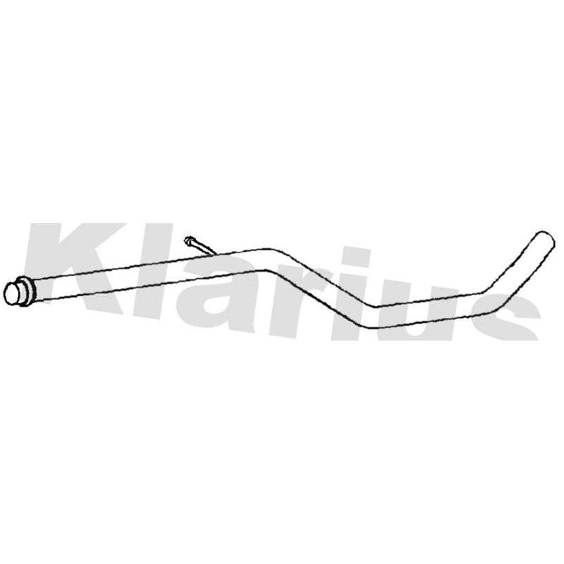Klarius Exhaust Pipe OD fits Peugeot 308 Sw II 2014-2021 1.6