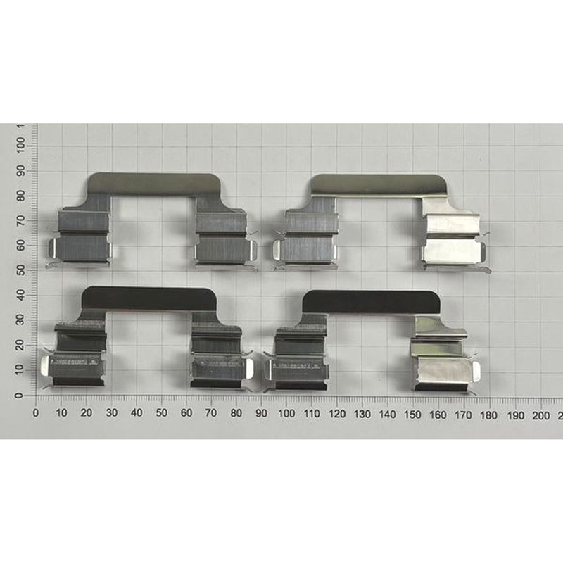 Juratek Brake Pad Accessory Fitting Kit Front fits Fiat Croma 2005-2011 1.9 2.4