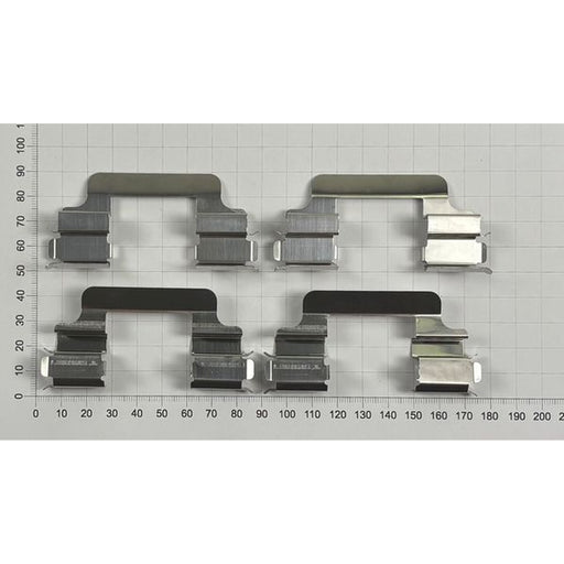 Abtex Brake Pad Accessory Fitting Kit Front fits Fiat Croma 2005-2011 1.9 2.4