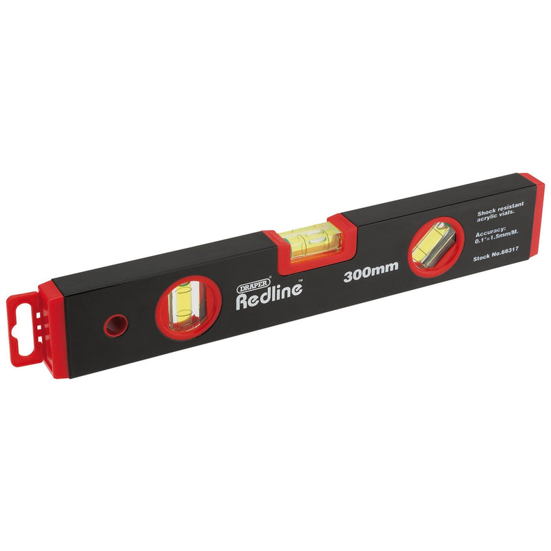 Draper Redline Box Section Level, 300mm 68317 Draper - Dynamic Drive