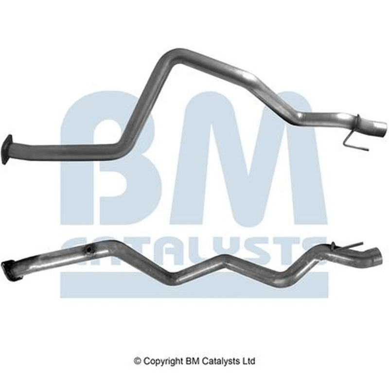 BM Catalysts Exhaust Pipe OD fits Opel Zafira Tourer C 2014-2019 2.0