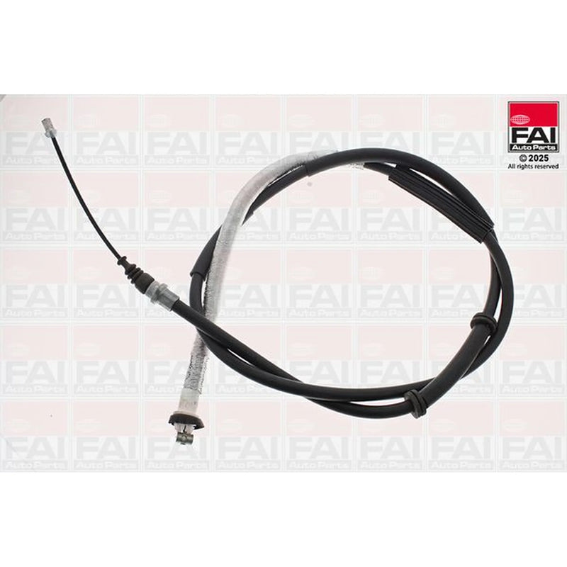 FAI Handbrake Cable Left Rear fits Fiat Bravo II 2006-2014 1.4 1.6 1.9 2.0