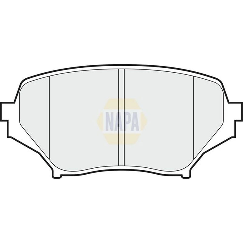 NAPA Front Brake Pad Set fits Mazda MX-5 2005-2016 1.8 2.0