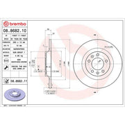 Brembo Front & Rear Brake Discs & Pads fits Peugeot Rcz 2010-2015 1.6 2.0