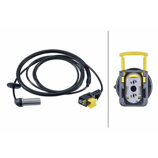 Hella ABS Wheel Speed Sensor Rear Right fits Volvo Fh 2005 on