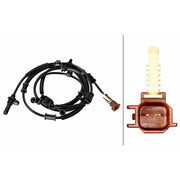 Hella ABS Wheel Speed Sensor Rear fits Ford Usa F-150 2008-2010 4.6