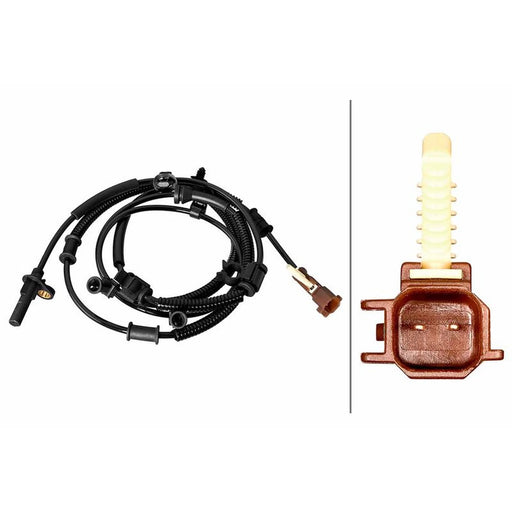 Hella ABS Wheel Speed Sensor Rear fits Ford Usa F-150 2008-2010 4.6