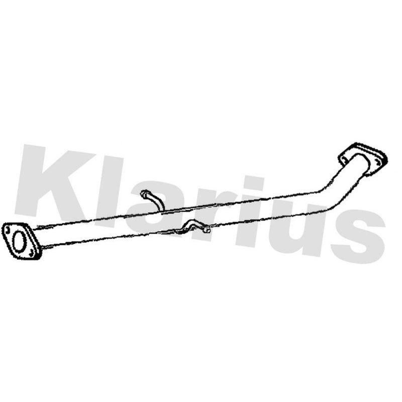 Klarius Exhaust Pipe OD fits Hyundai I30 2007-2012 1.6