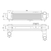 Valeo Intercooler (Charge Air Cooler) 818382