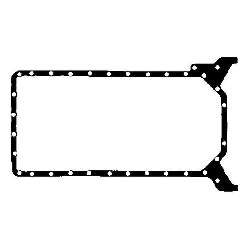 BGA Oil Sump Gasket Wide 0mm Thick fits Mercedes-Benz 123 1980-1985
