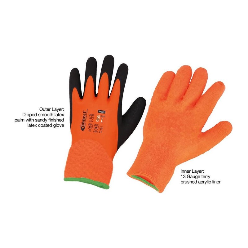 Connect Thermal Mechanics Gloves - Large 35371 Tool Connection - Dynamic Drive