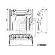 Febi Wing Wide High 1001381