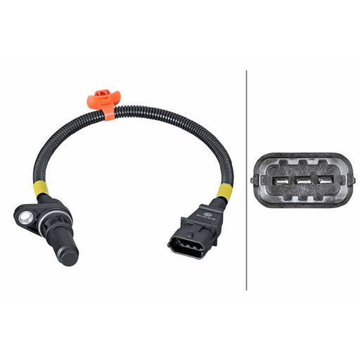Hella Crankshaft Position Sensor 6PU 358 381-641