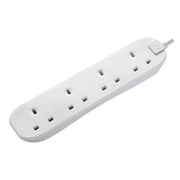 Masterplug Trailing Extension Lead 4 Gang 13A 1m BFG1N-MP - BFG110N-MP