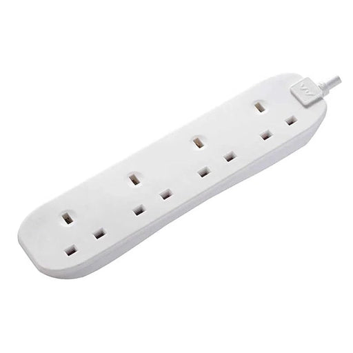 Masterplug Trailing Extension Lead 4 Gang 13A 1m BFG1N-MP - BFG110N-MP