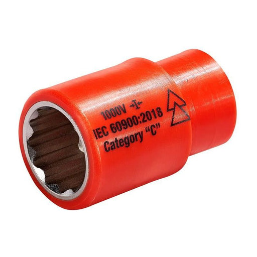 Itl Insulated Insulated 3/8in Drive Socket 19mm ITL Insulated - Dynamic Drive