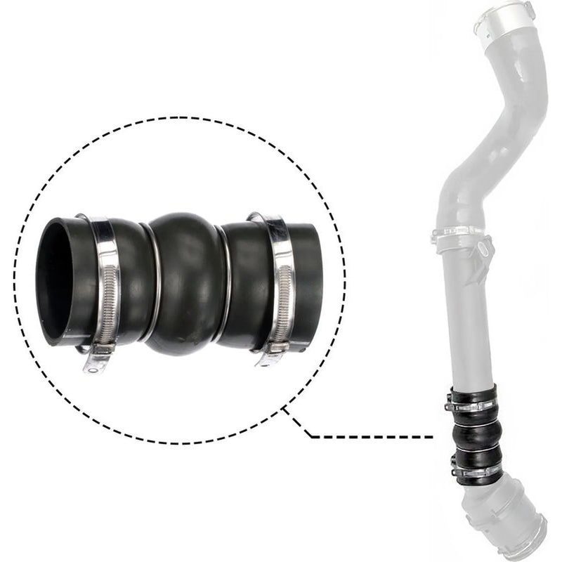 Gates Intercooler Turbo Charge Air Hose 113mm fits Renault Kangoo 2008 on 1.5