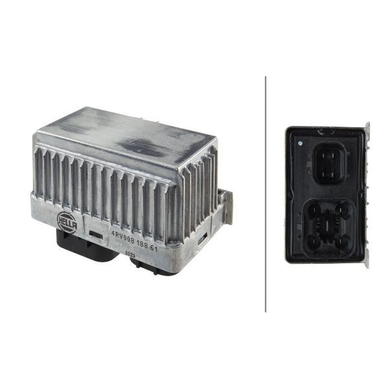 Hella Glow Plug Control Unit fits Opel Astra J 2009-2015 1.7