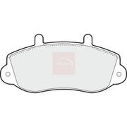 Apec Front Brake Pad Set fits Opel Movano A 1999-2001 1.9 2.2 2.5 2.8