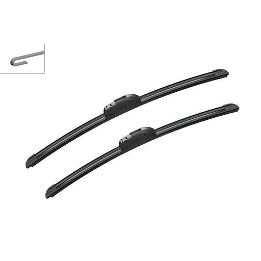 Bosch Aerotwin Front Wiper Blade Set 475mm + 450mm — AR14 fits Abarth 124 Spider