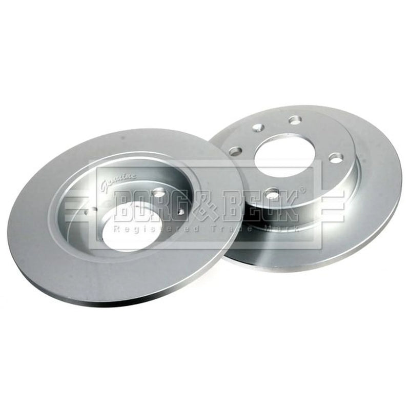 Borg & Beck Front Brake Discs & Pads fits Ford Fiesta Hatchback 1993-1995 1.8