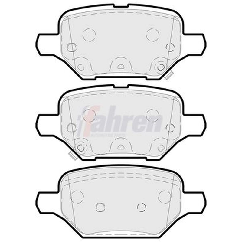 Fahren Rear Brake Pad Set FBP3915