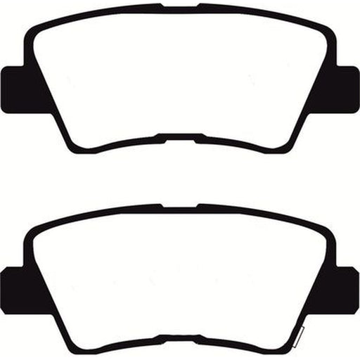 Abtex Rear Brake Pad Set fits Hyundai Bayon 2021 on 1.0